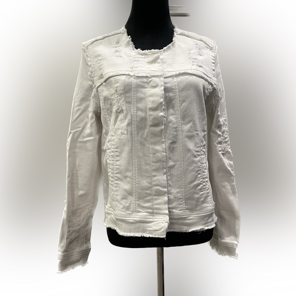 Generation Love White Jean Jacket | Size M